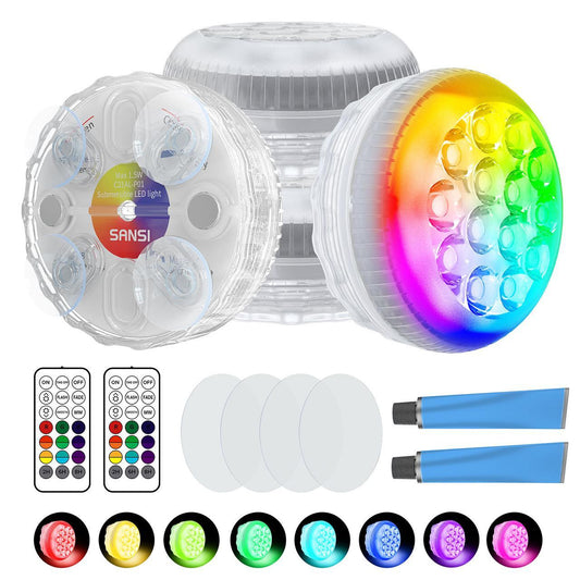 Sansi WaterProof RBG LEDS (4PACK)