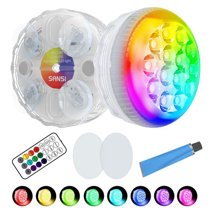 Sansi WaterProof RBG LEDS (4PACK)
